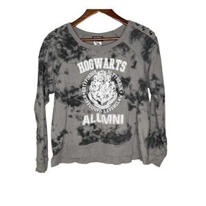 Harry potter girls kids Hogwarts Alumni tie dye long sleeve sweatshirt large